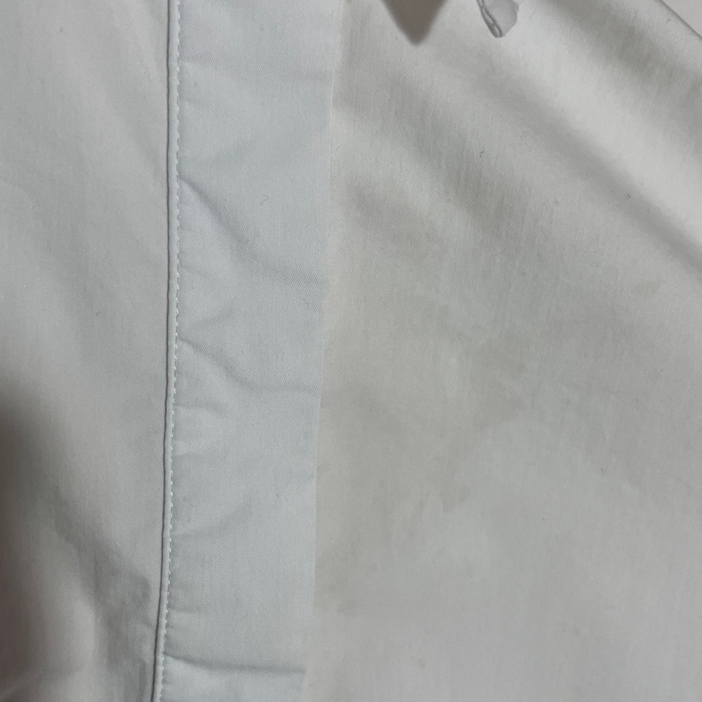Good American White Oversized Button Up Shirt Size 4 - Picture 10 of 10